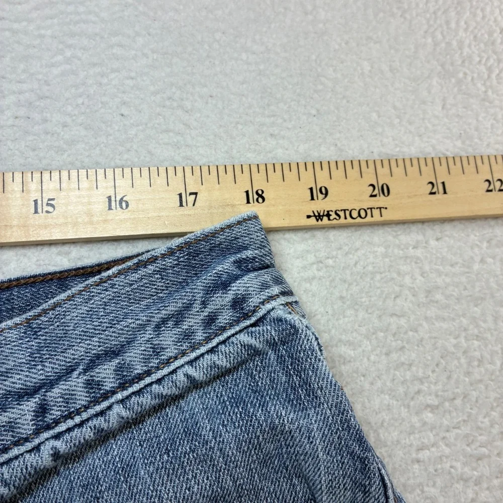 Y2K Levis 569 Loose Straight Jeans Men 38x30 Blue Faded‎ Skater Baggy Distressed